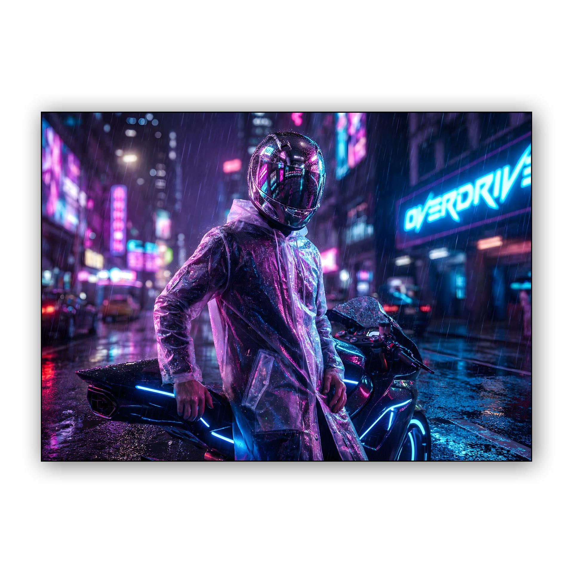 Neon Overdrive Rider