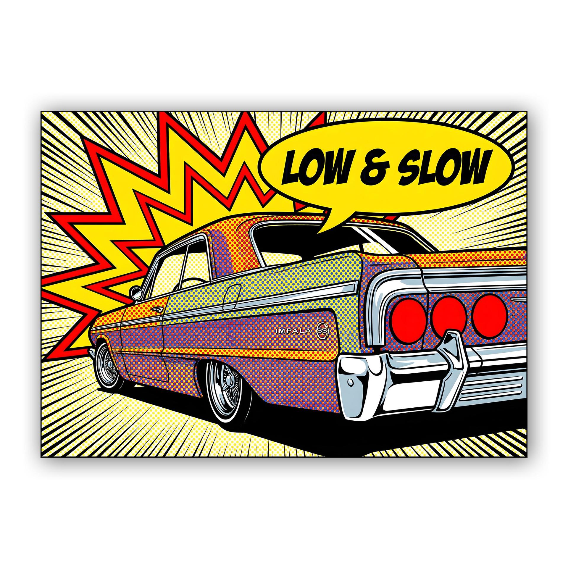 Low & Slow Pop Art Impala