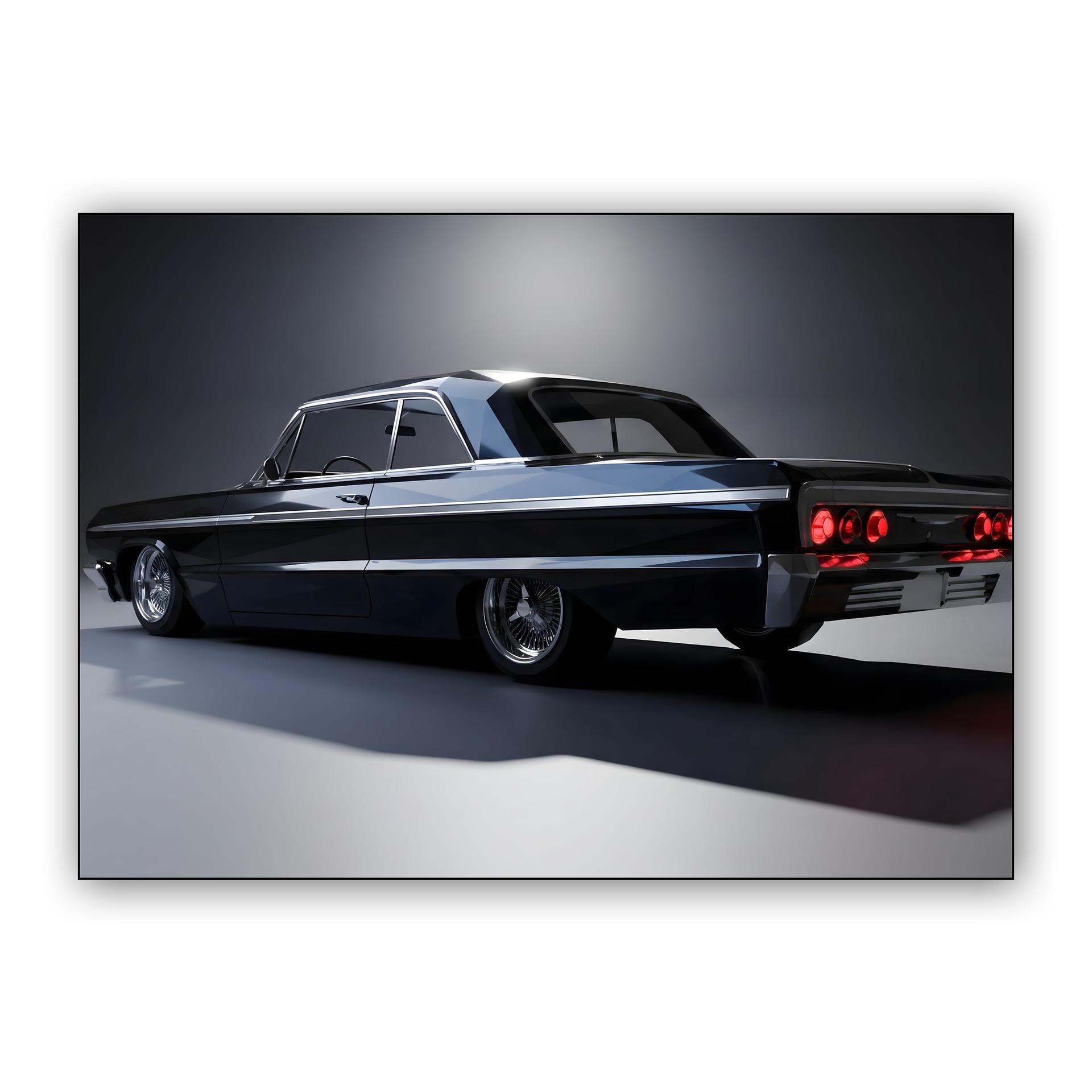 Low Poly '64 Impala Noir
