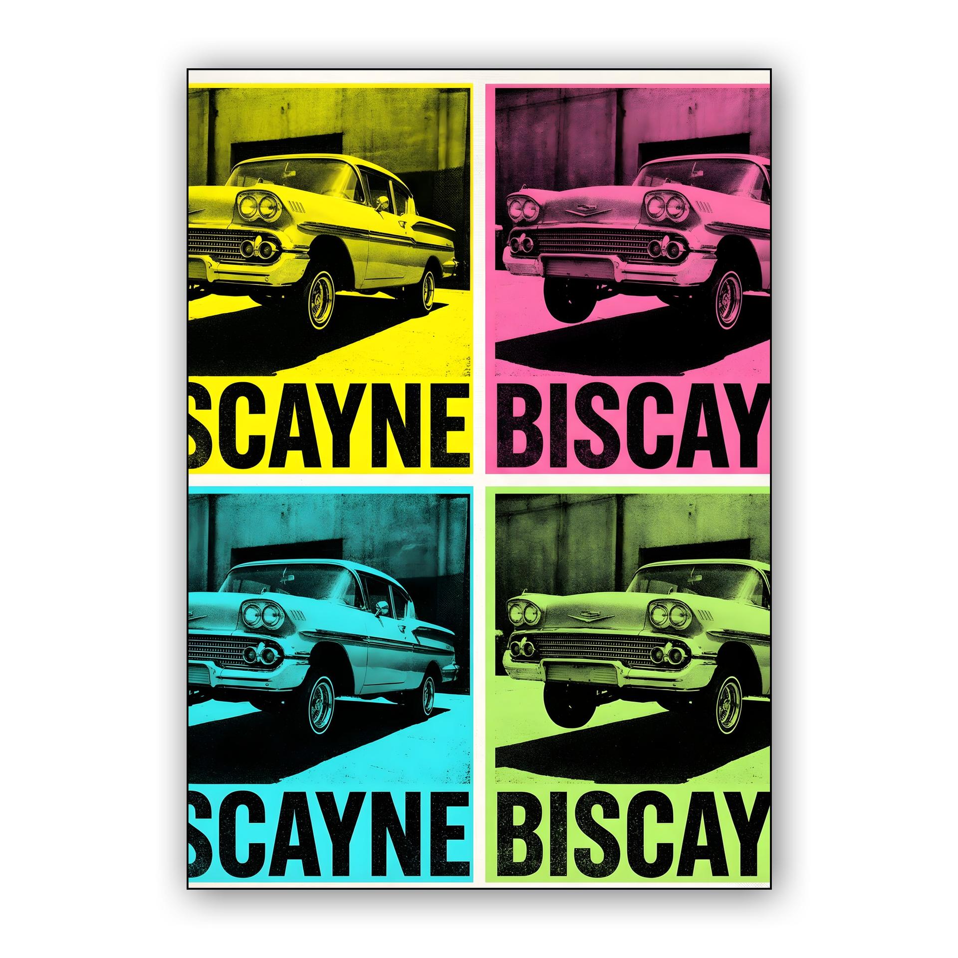 Warhol Style Biscayne Grid