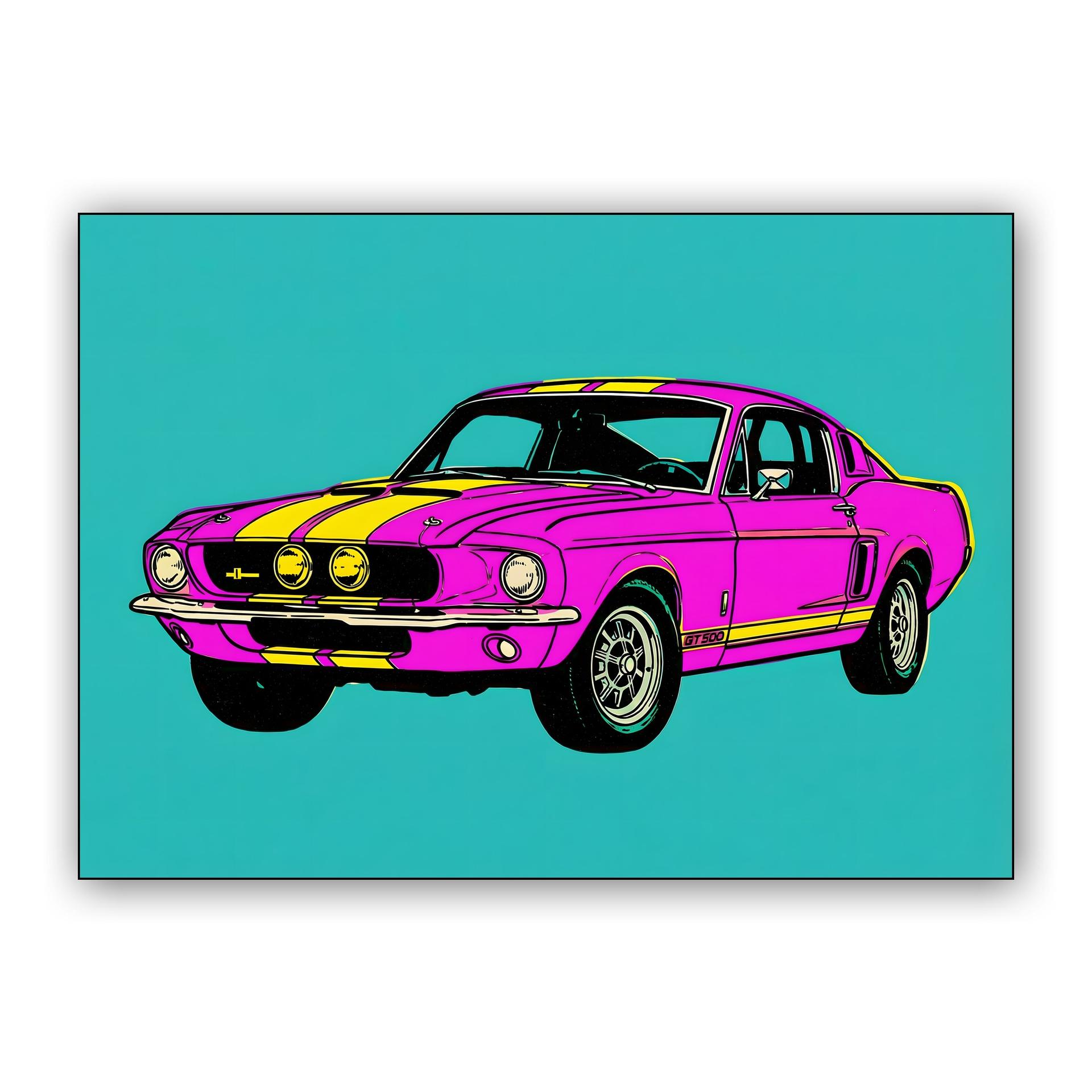 Shelby GT500 Neon Pop Art Edition
