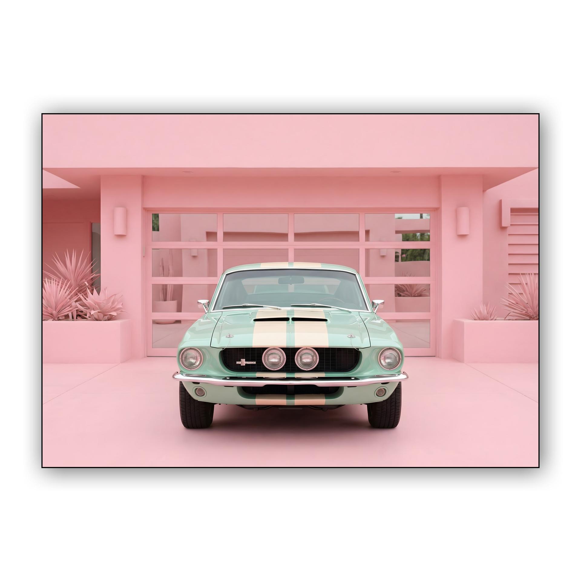 Shelby GT500 Pastel Pink Paradise