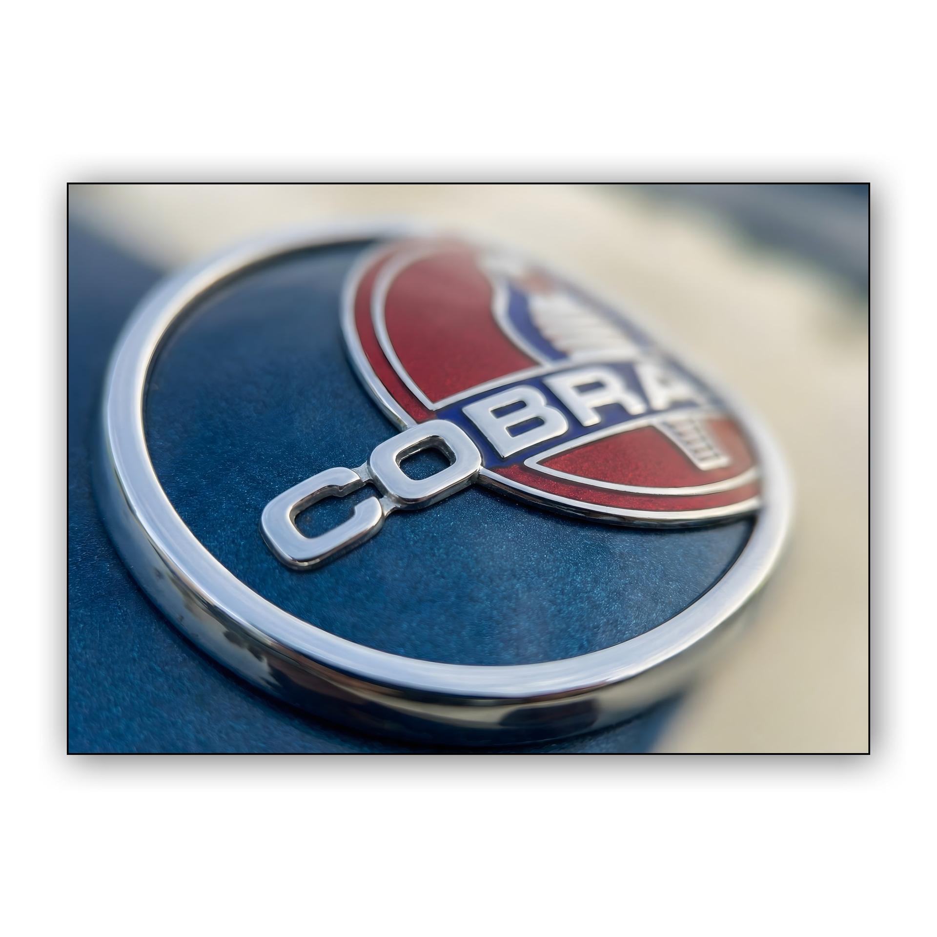 Shelby Cobra Chrome Emblem Macro