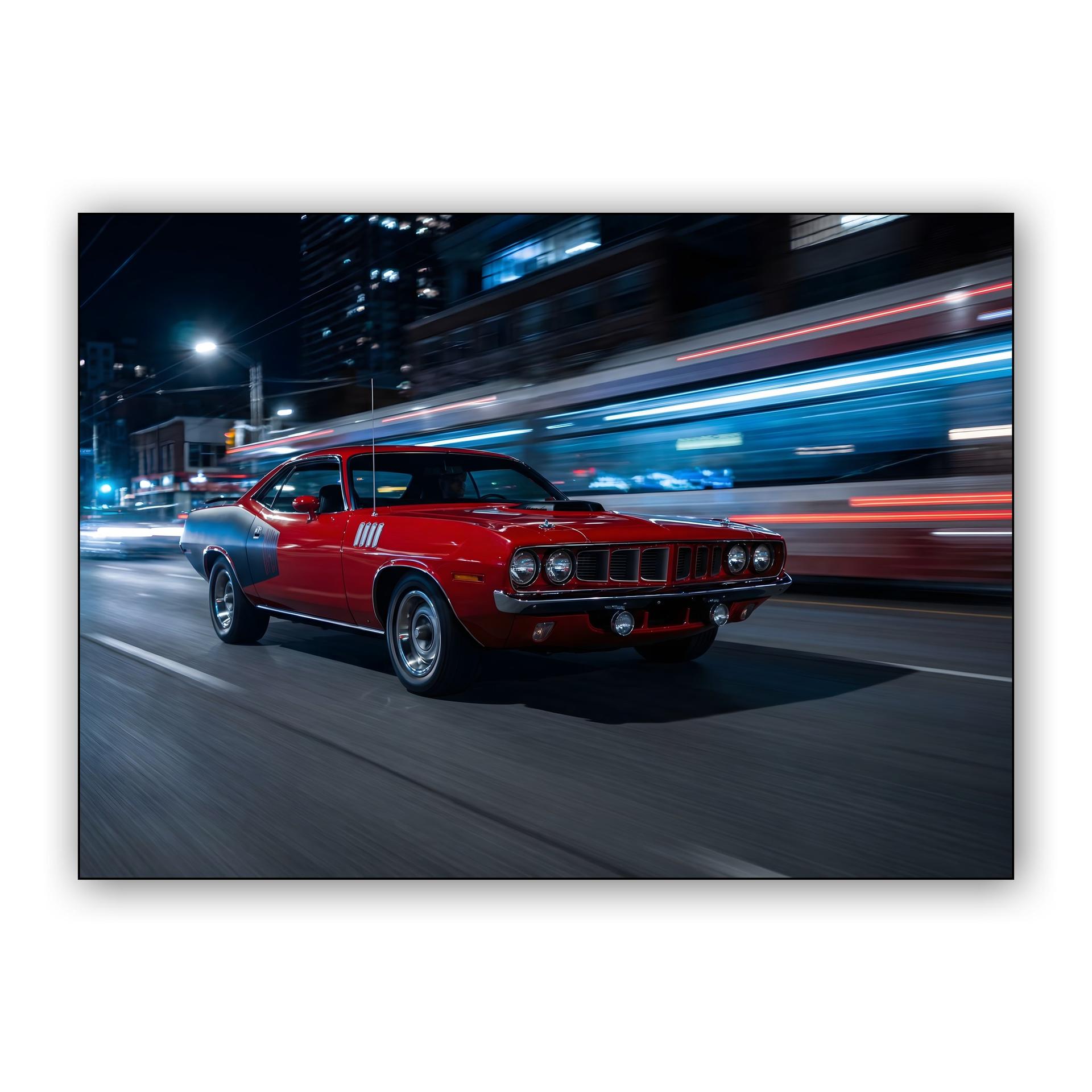 Red 'Cuda Urban Night Pursuit