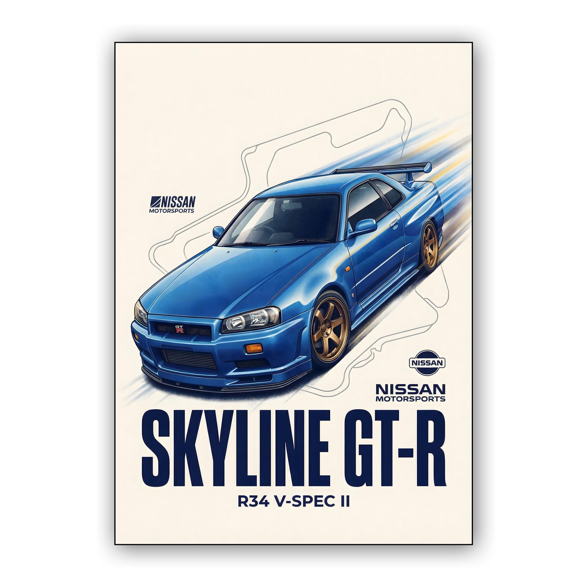 Nissan Skyline GT-R R34 V-Spec II: Motorsports Heritage