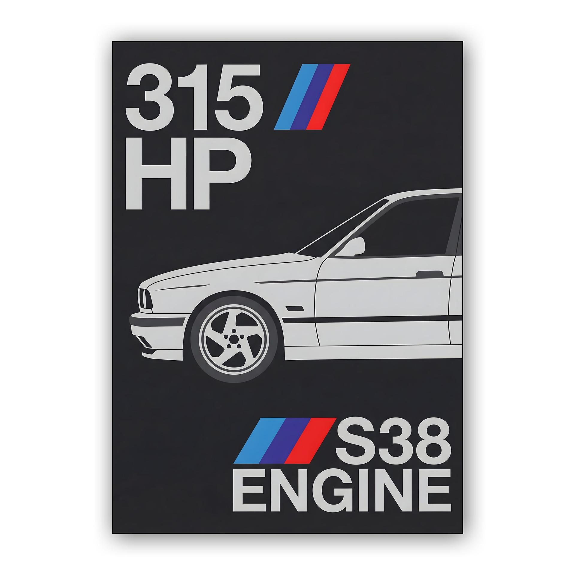 BMW M5 E34: S38 Engine Performance Art