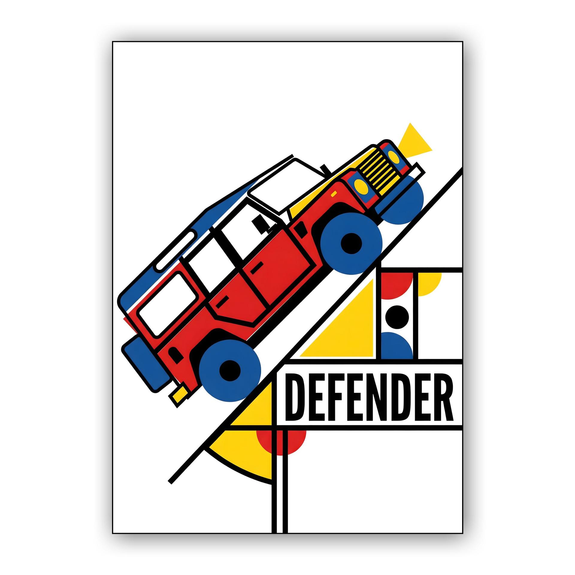 Land Rover Defender 110: De Stijl Edition