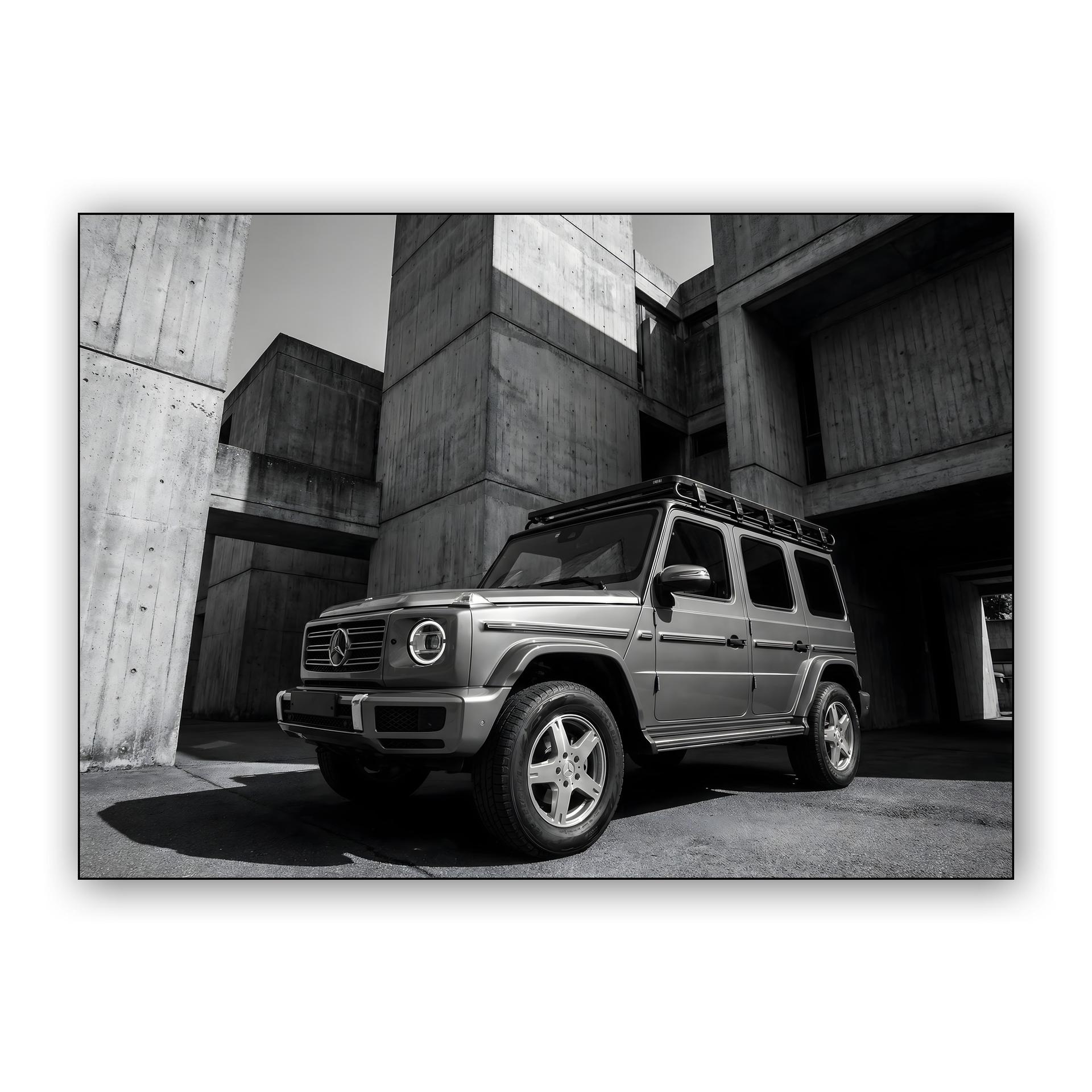 Mercedes-Benz G-Class: Brutalist Architecture