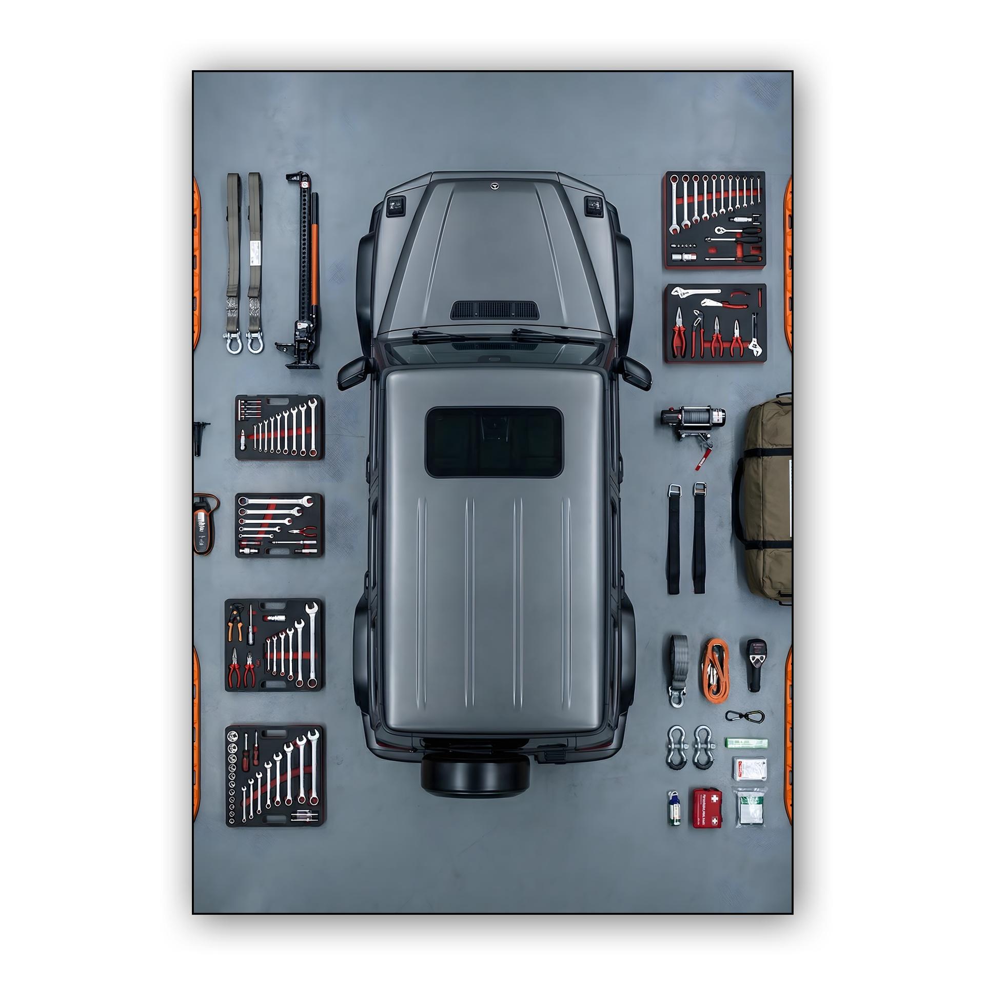 Mercedes-Benz G-Class Professional Line Expedition Knolling