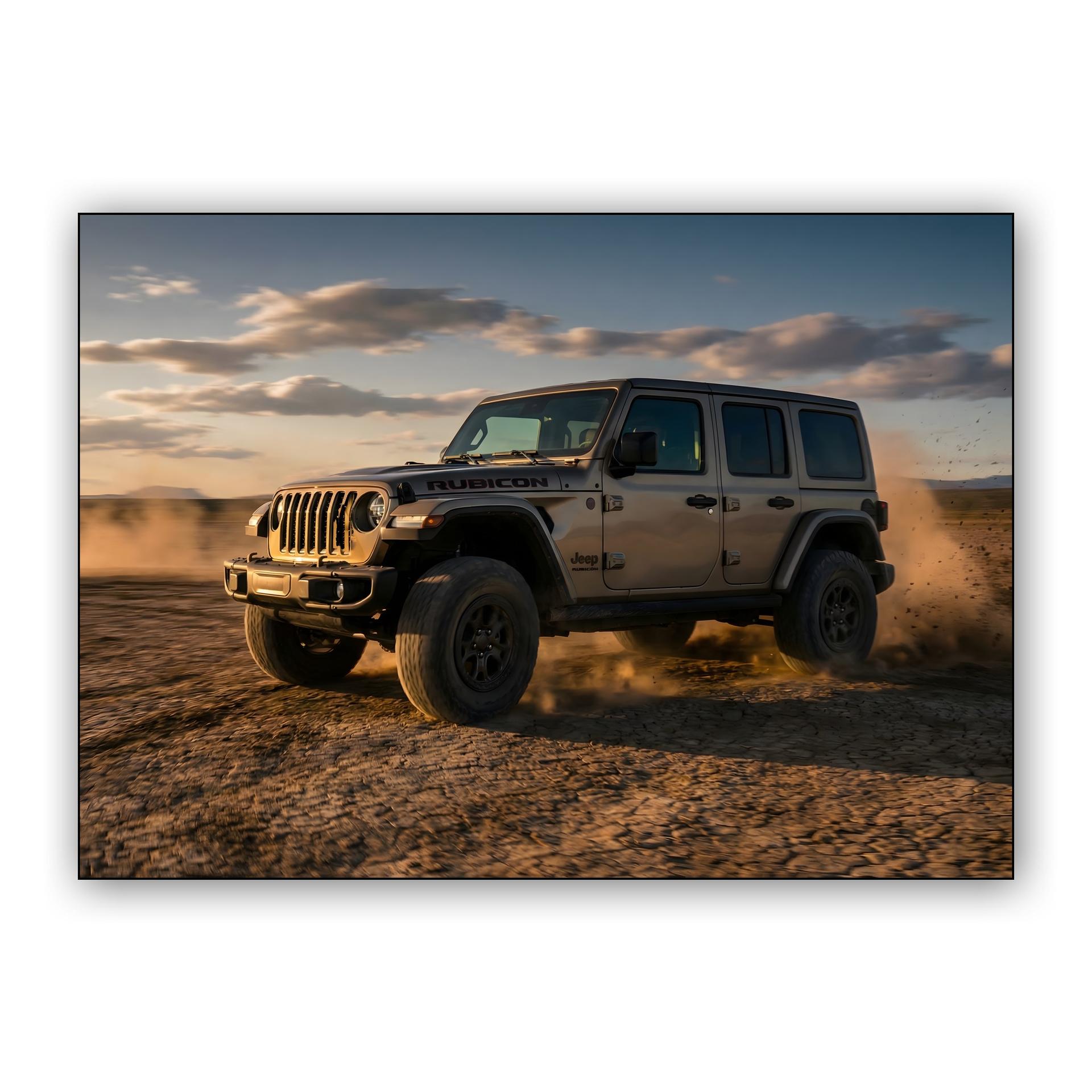Jeep Wrangler Rubicon: Desert Golden Hour Expedition