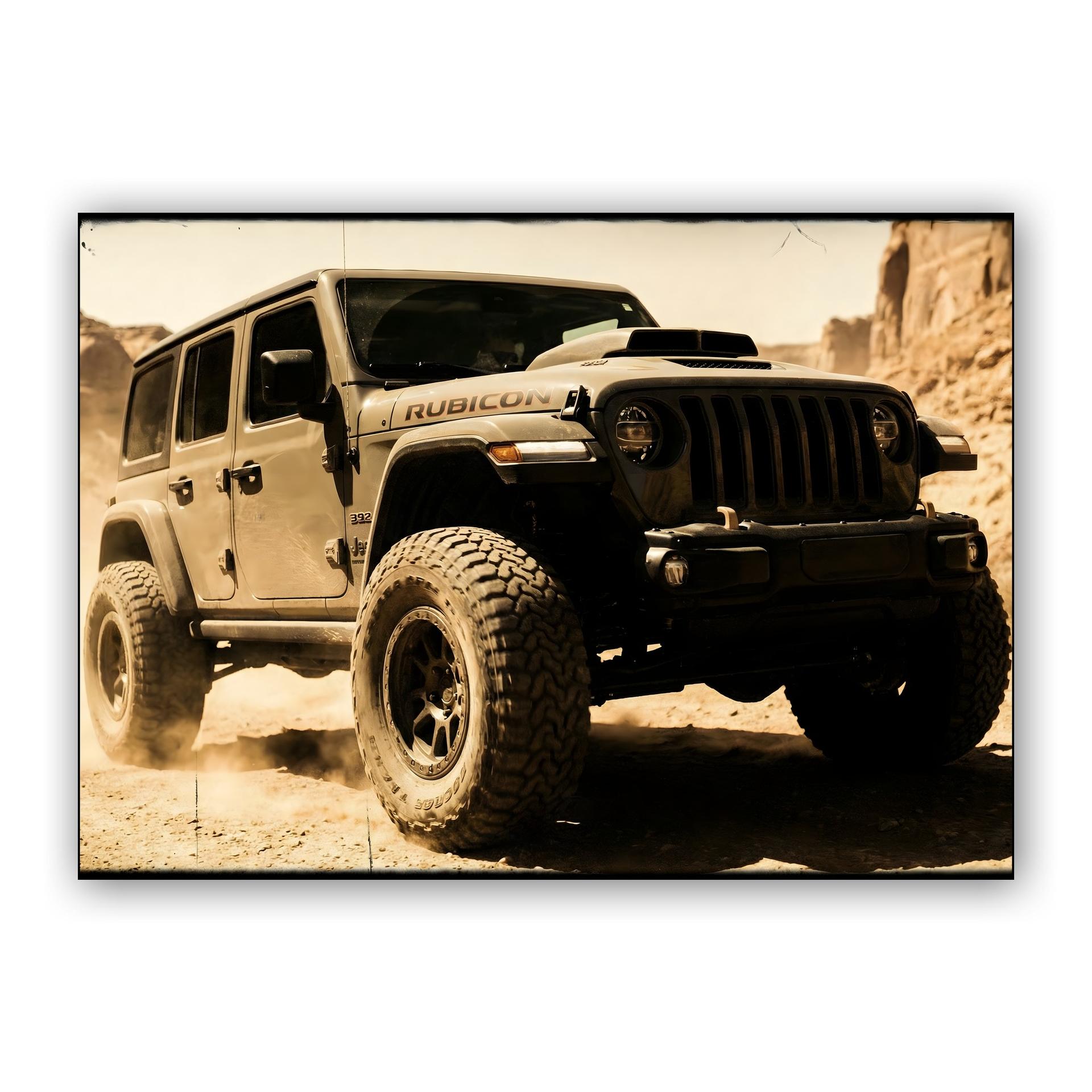 Jeep Wrangler Rubicon 392: Canyon Dust Sepia Edition