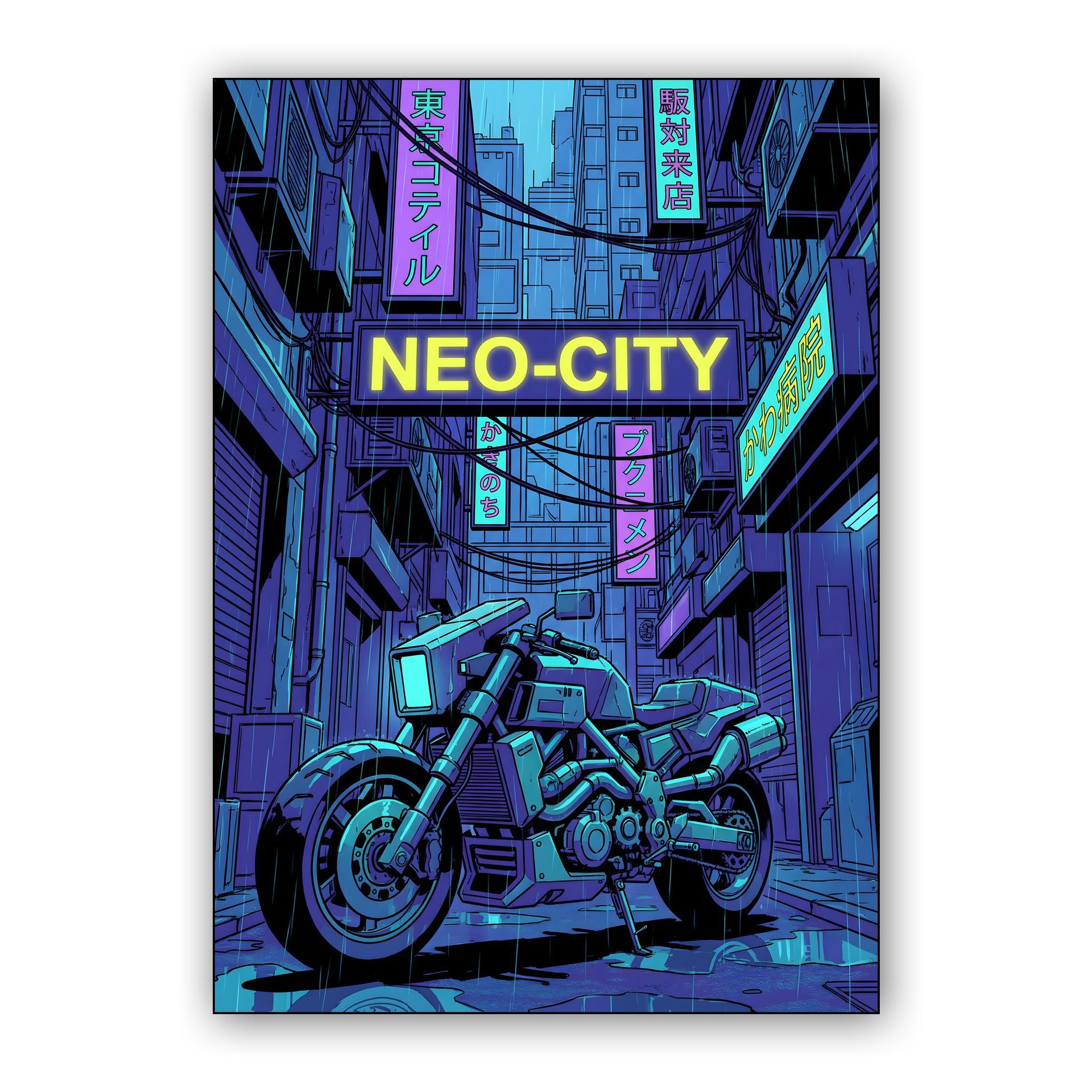 Neon Guardian of Neo-City