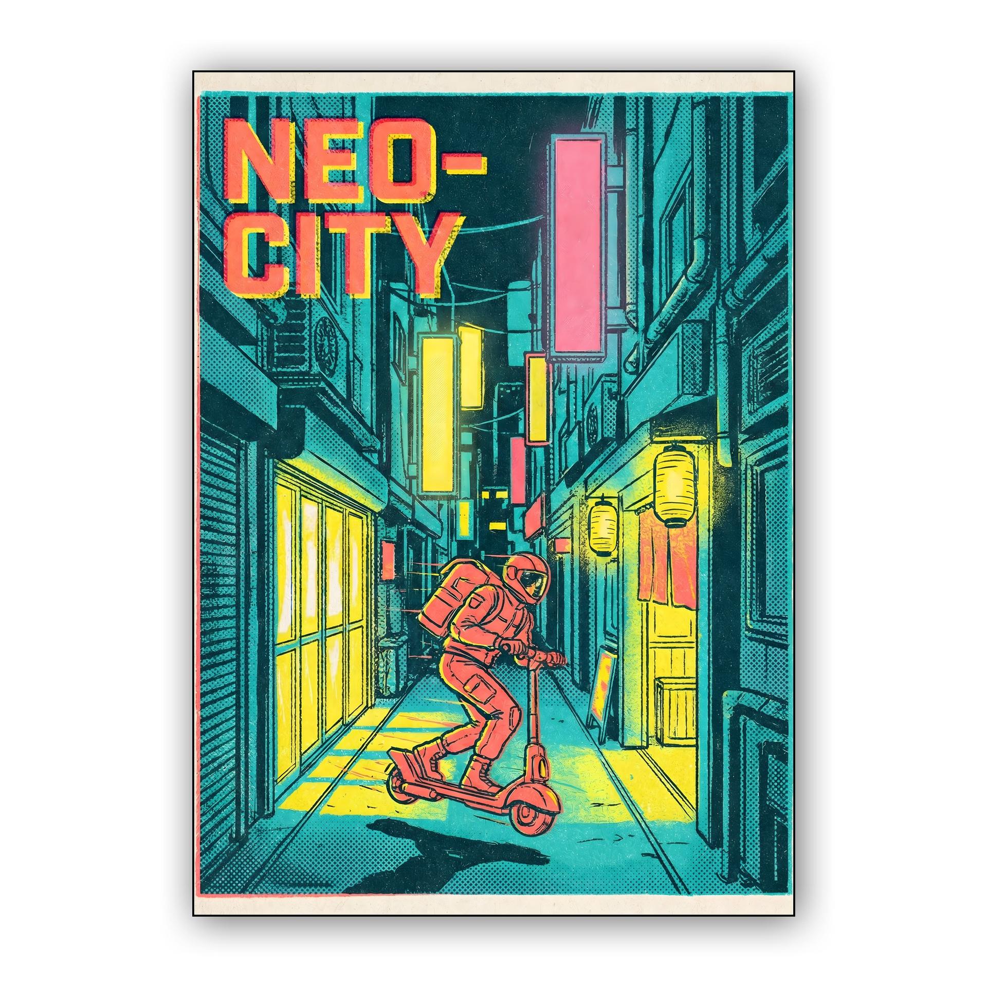 Neo-City: Midnight Delivery