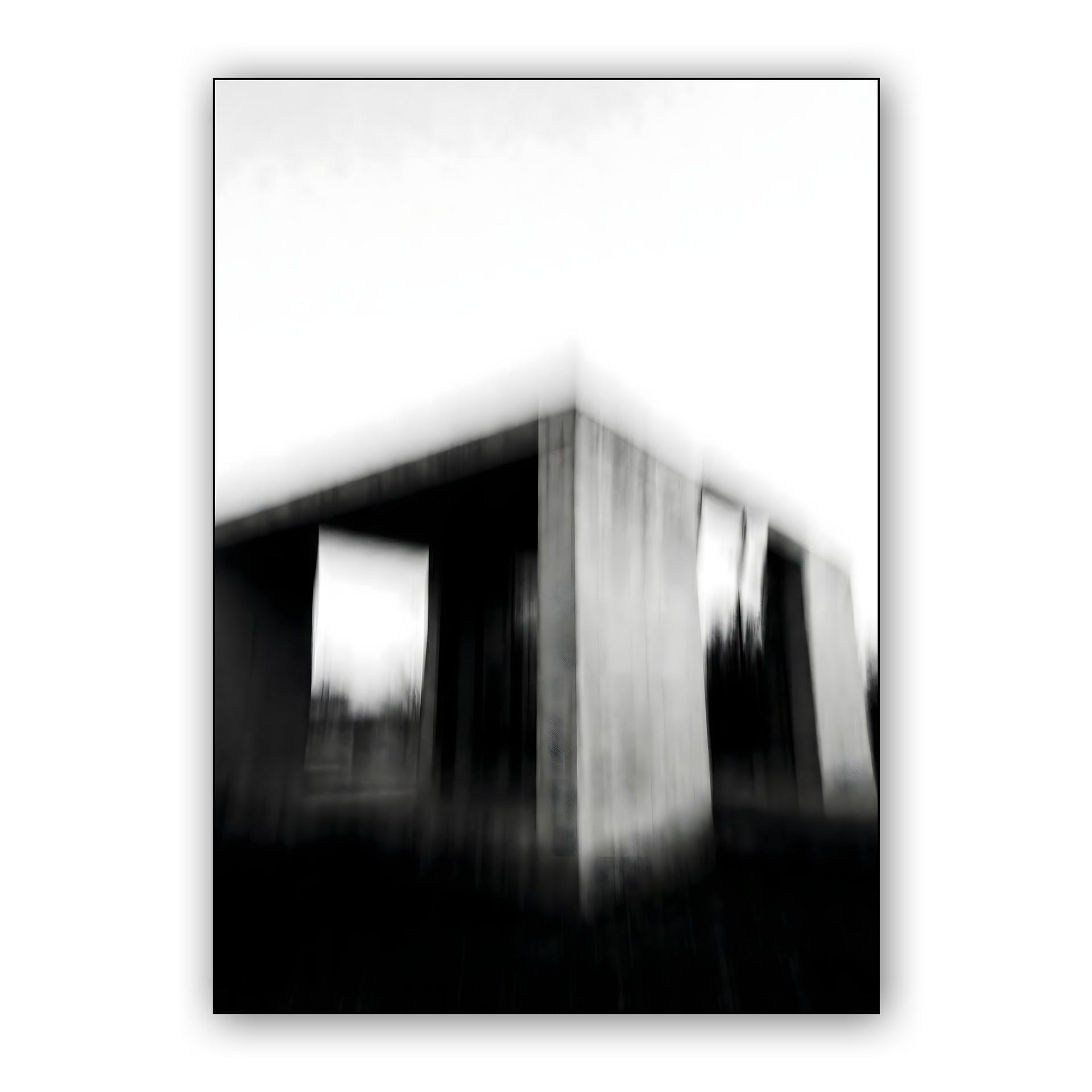 Blurred Brutalism: The Ethereal Monolith