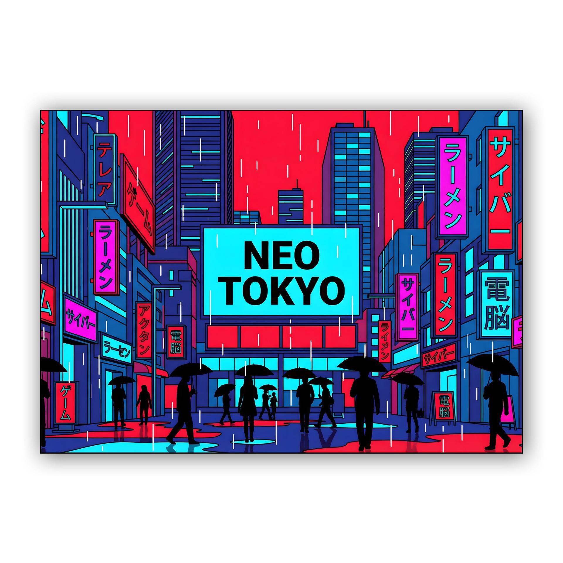 Neo-Tokyo: Rainy Night Pulse