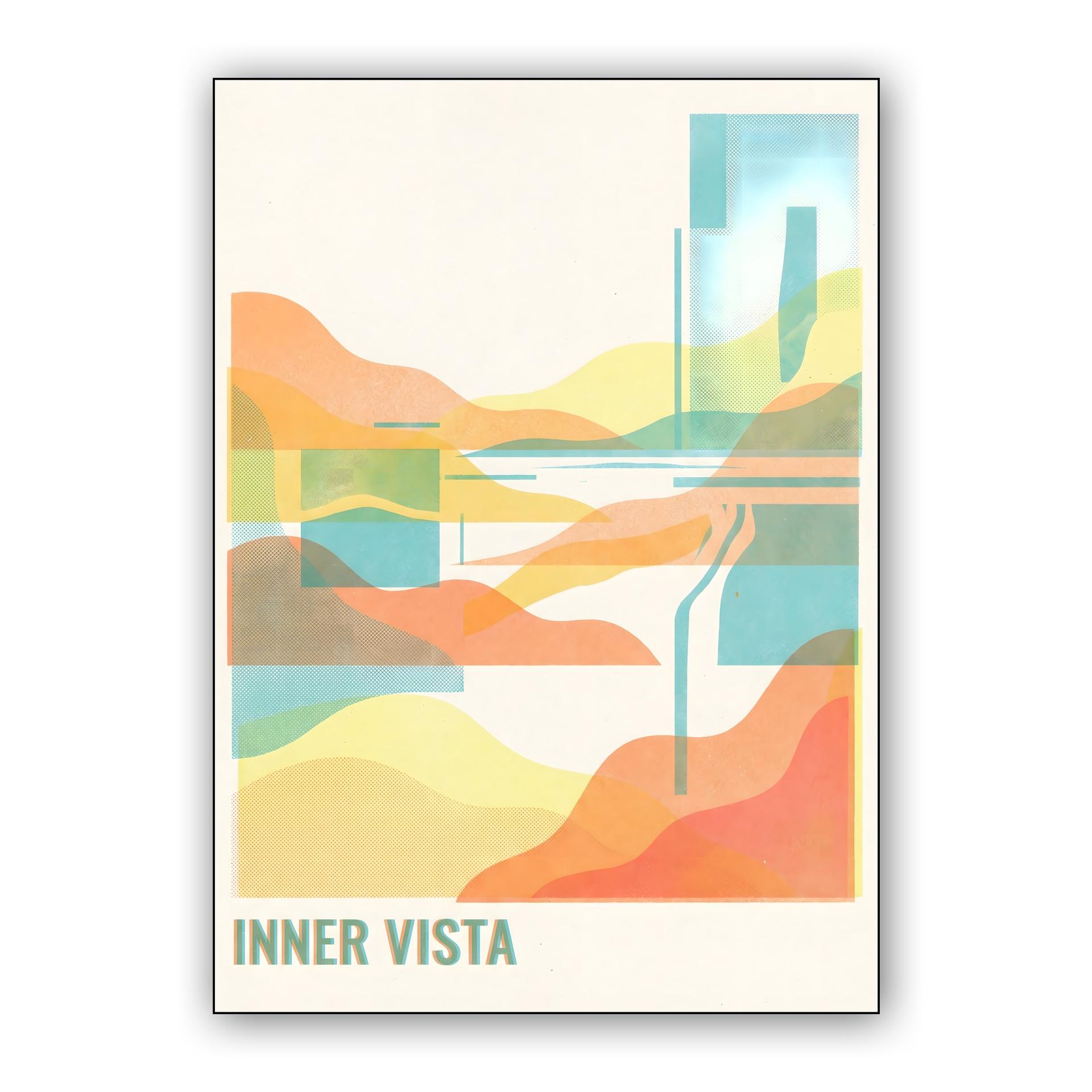 Inner Vista Modern Abstract Landscape