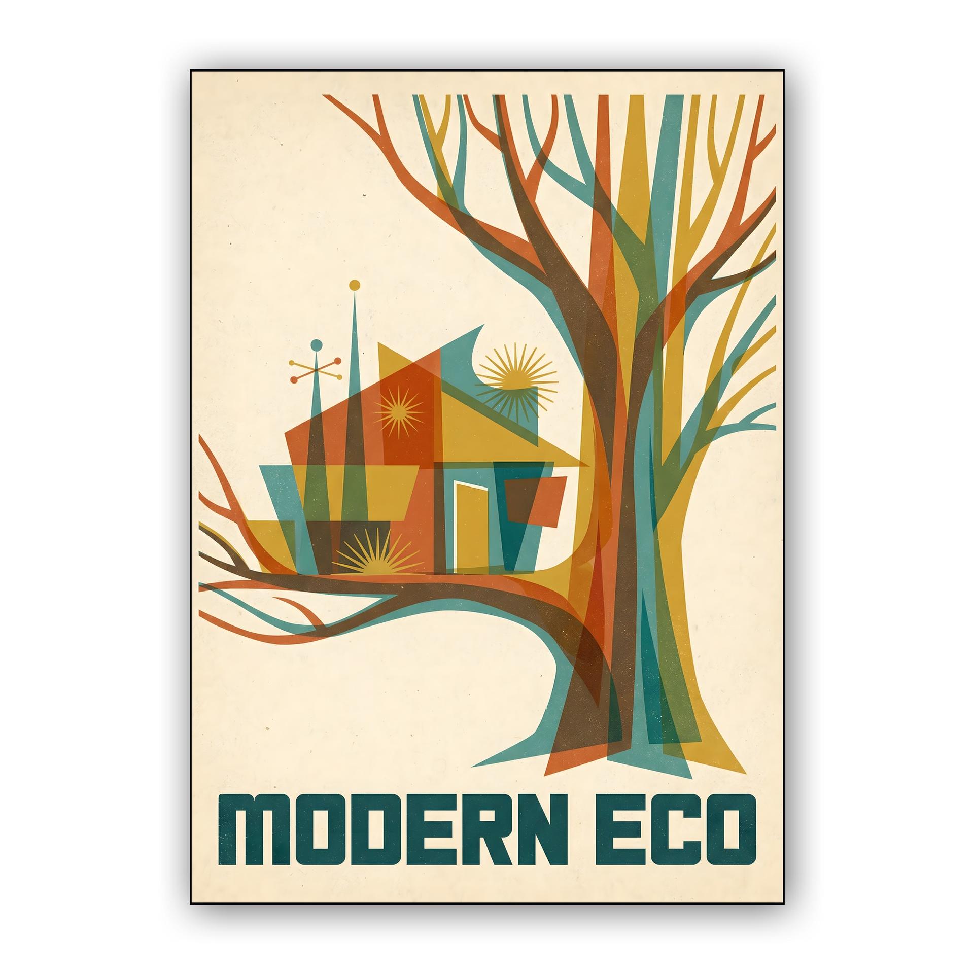 Modern Eco: Atomic Age Treehouse