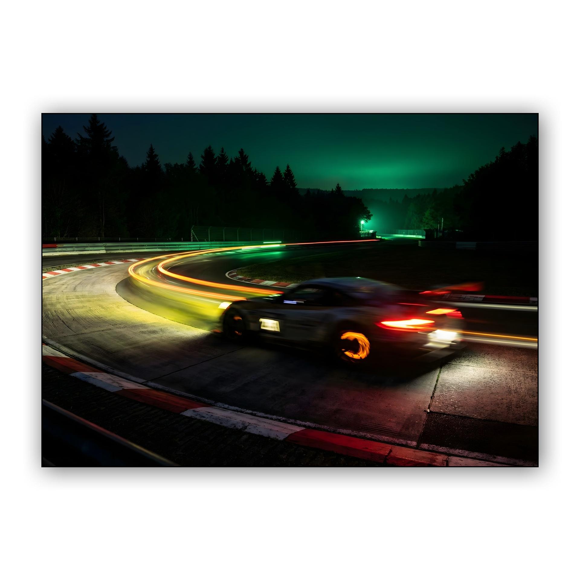 Neon Apex: Porsche 911 Night Attack