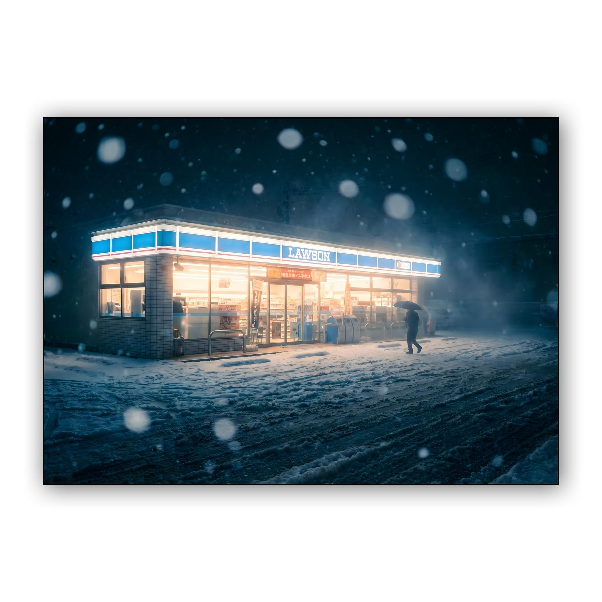 A Winter Night at Lawson