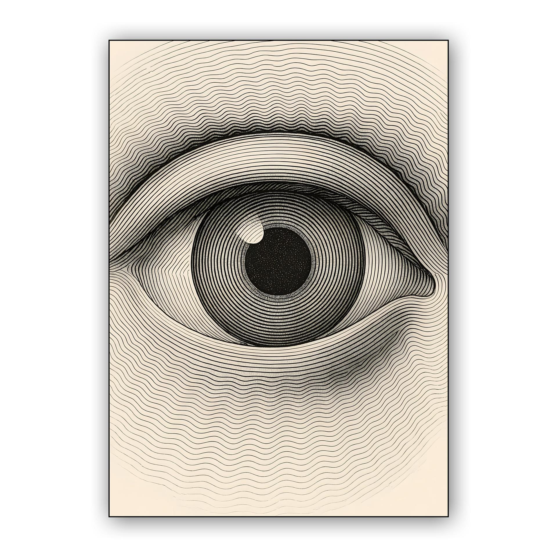 Hypnotic Engraved Eye