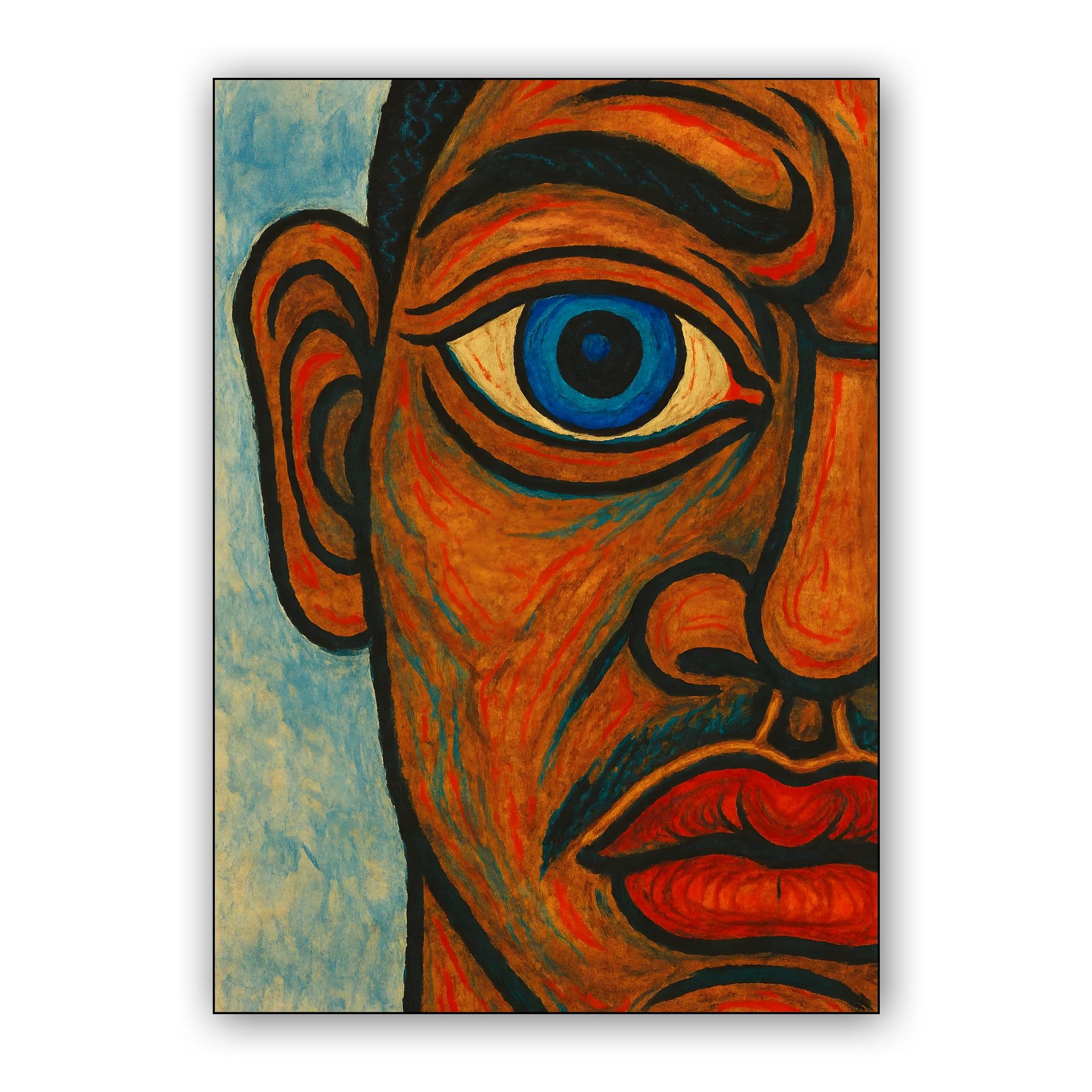 Vivid Expressionist Gaze