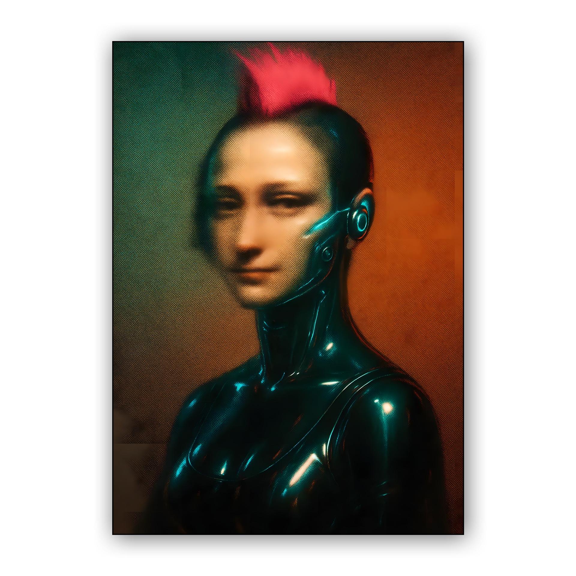 Cyberpunk Mona Lisa