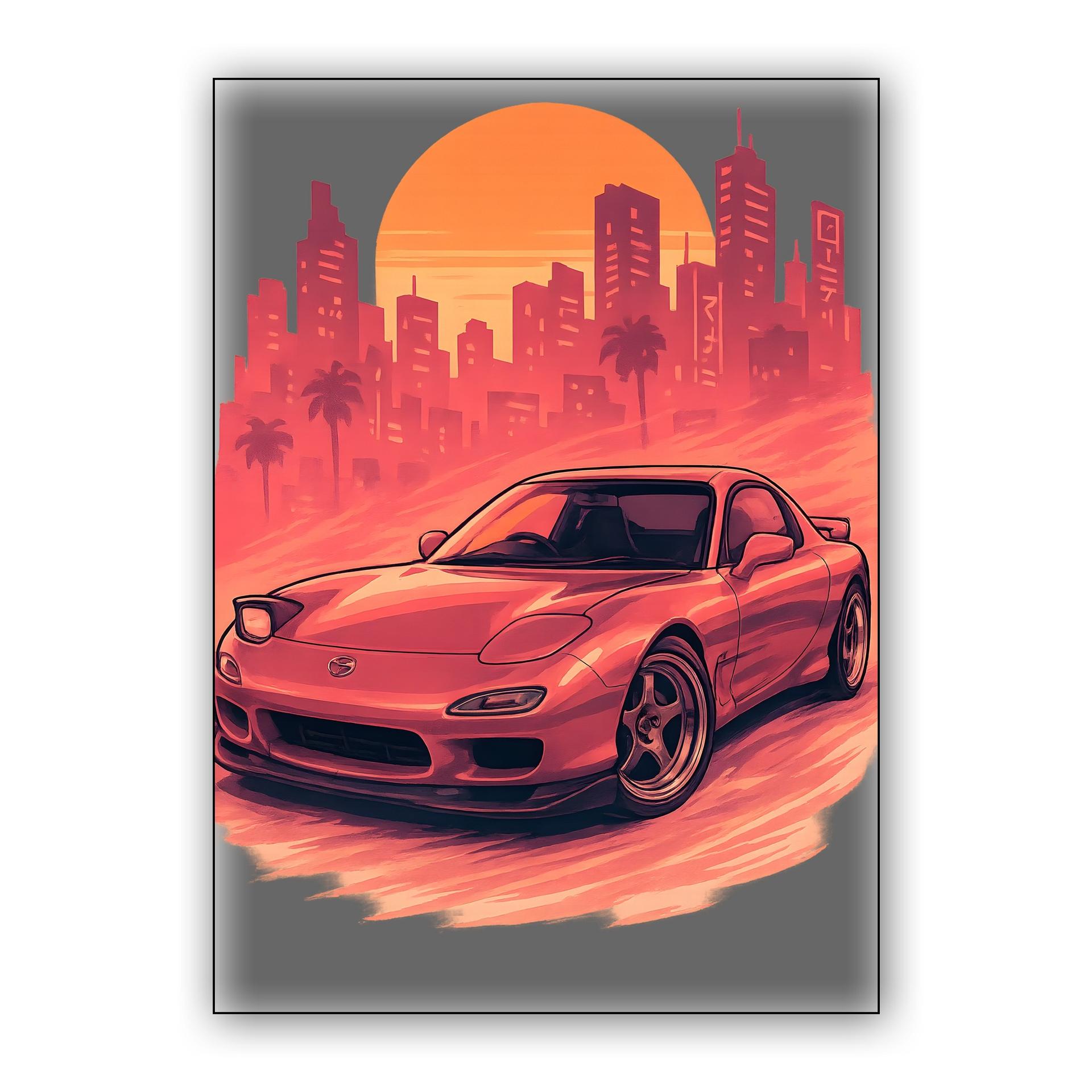 Synthwave City Racer